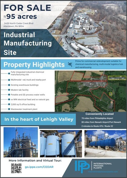 Primary Photo Of 2409 North Cedar Crest Blvd, Allentown Land For Sale