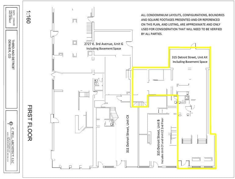 More Photos Of 315 Detroit St, Denver Storefront For Sale