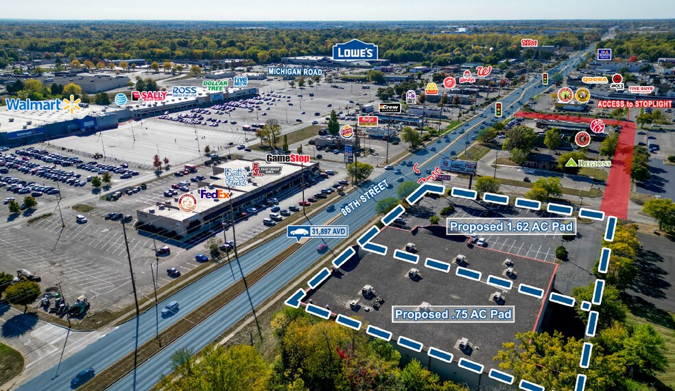 More Photos Of 3250 W 86th St, Indianapolis Freestanding For Lease