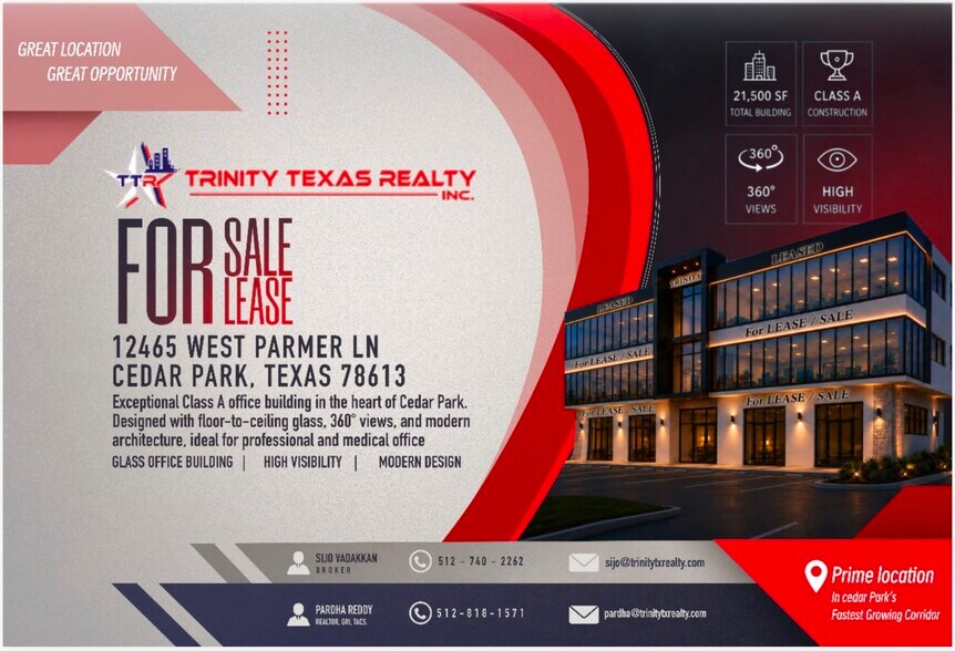 More Photos Of 12465 Parmer Ln, Cedar Park Office For Lease
