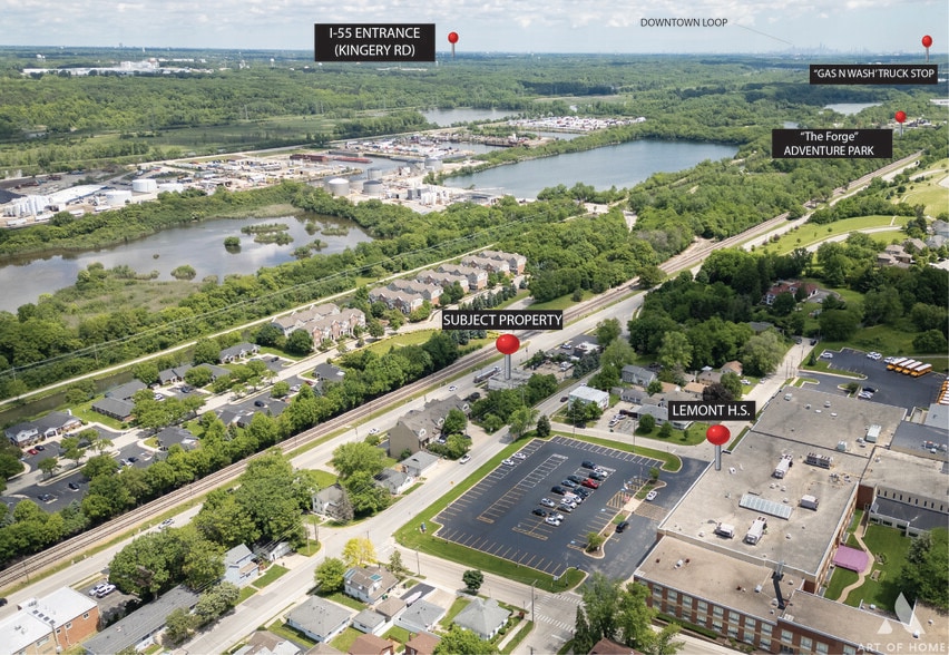 More Photos Of 926 Main St, Lemont Light Distribution For Sale