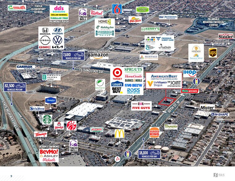 More Photos Of 39256 10th St W, Palmdale Storefront For Sale