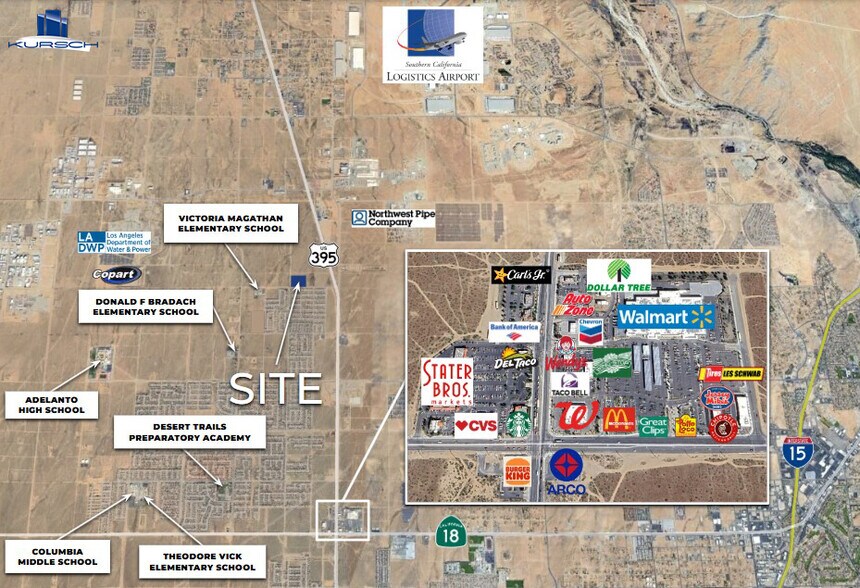 Primary Photo Of Holly Rd. @ Jonathan St., Adelanto Land For Sale