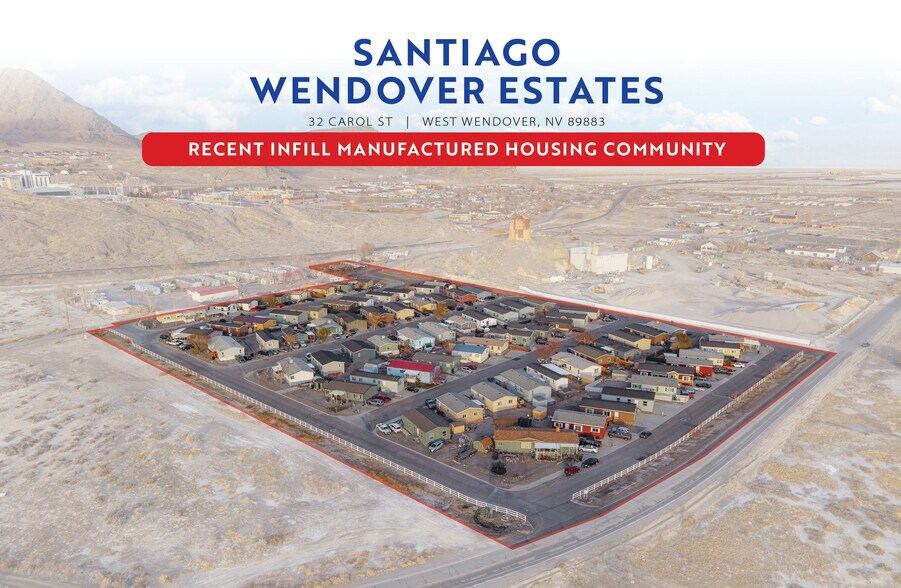 Primary Photo Of 32 W Carol St, West Wendover Manufactured Housing Mobile Home Park For Sale