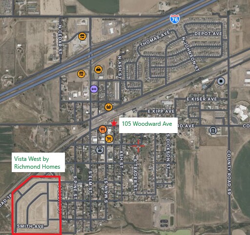 More Photos Of 105 E Woodward Ave, Keenesburg Light Distribution For Sale