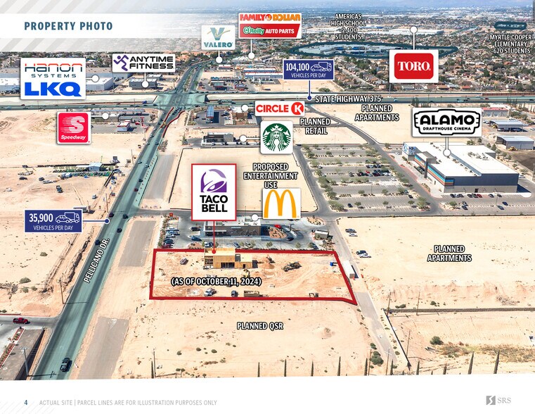 More Photos Of 12367 Pellicano Dr, El Paso Fast Food For Sale
