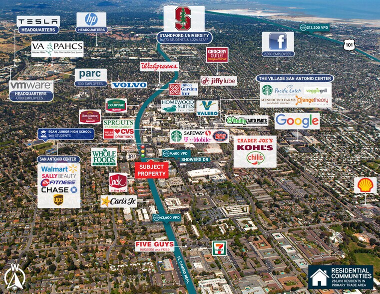 More Photos Of 2490-2496 W El Camino Real, Mountain View Freestanding For Sale