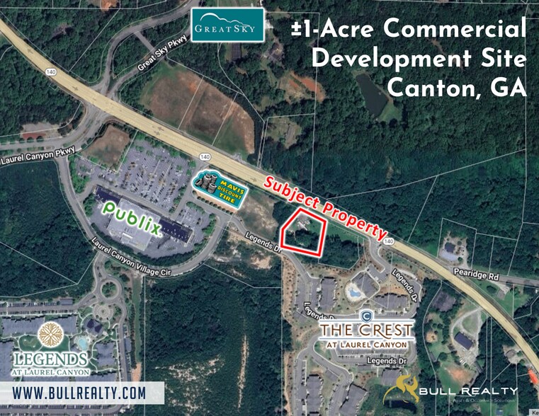 Primary Photo Of 2201 Reinhardt College Pky, Canton Land For Sale