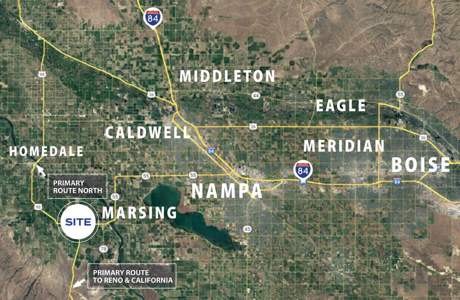 More Photos Of Highway 55 & U.S. 95, Marsing Land For Sale