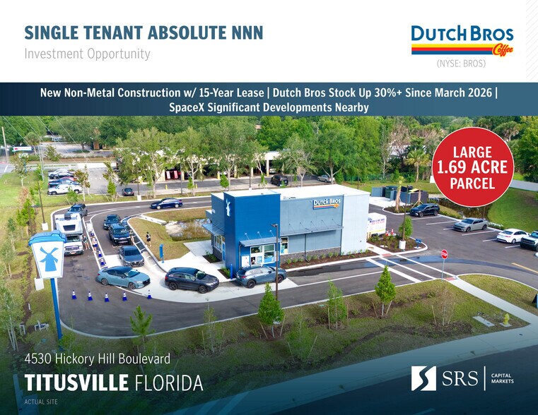 Primary Photo Of 4530 Hickory Hill Blvd, Titusville Freestanding For Sale