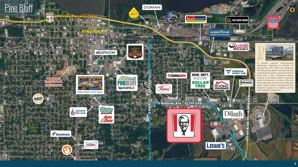 More Photos Of 3002 Pines Mall Dr, Pine Bluff Fast Food For Sale