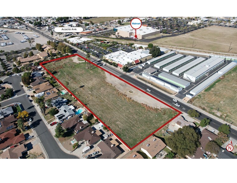 More Photos Of W Acacia Ave @ btwn Palm & Gilbert, Hemet Land For Sale