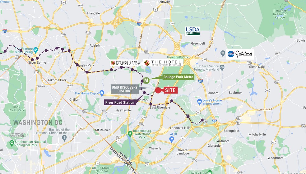 More Photos Of 5711 Sarvis Ave, Riverdale Medical For Lease