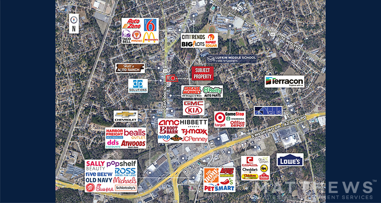 More Photos Of 1507 S 1st St, Lufkin Auto Dealership For Sale