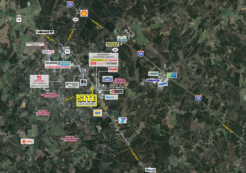 More Photos Of 2635 Main St, Newberry Land For Lease