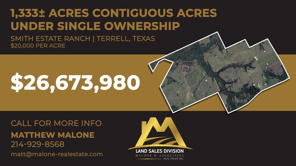 Primary Photo Of 13695 County Road 352, Terrell Specialty For Sale