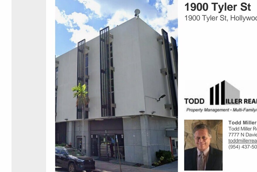More Photos Of 1900 Tyler St, Hollywood Office For Lease