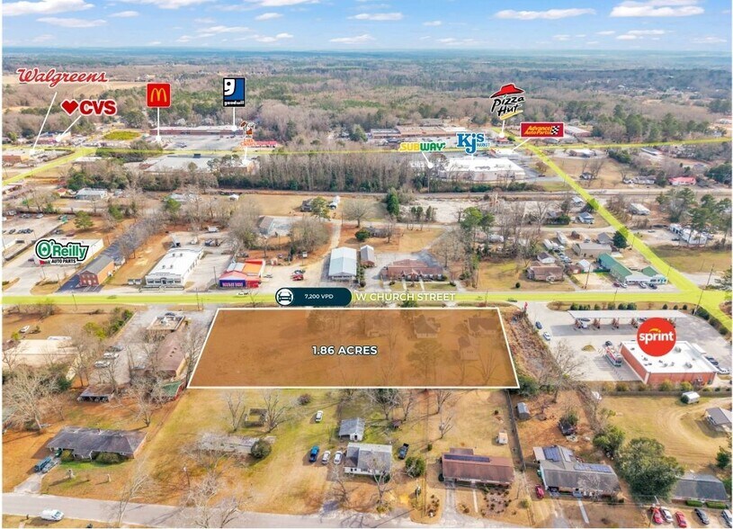 More Photos Of 247 W Church St, Batesburg-Leesville Land For Lease