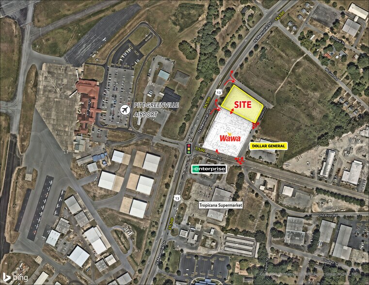Primary Photo Of Memorial Dr @ Airport Rd, Greenville Land For Sale