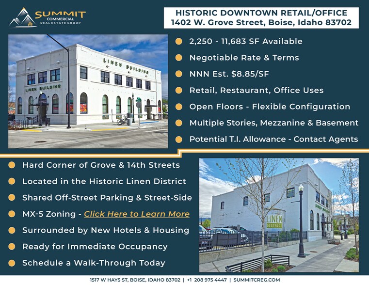 More Photos Of 1402 W Grove St, Boise General Retail For Lease