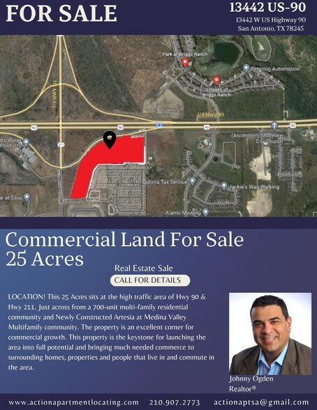 More Photos Of 13442 US Highway 90, San Antonio Land For Sale