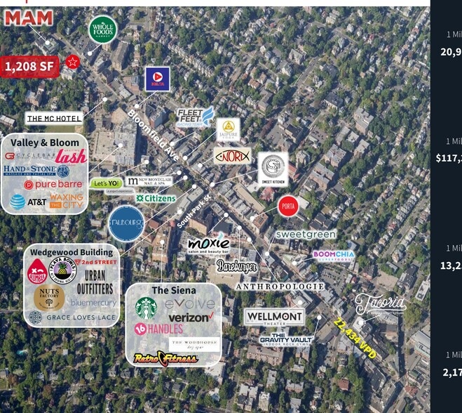More Photos Of 702-720 Bloomfield Ave, Montclair Storefront For Lease