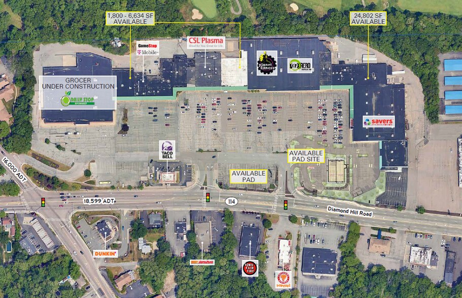 More Photos Of 1500 Diamond Hill Rd, Woonsocket General Retail For Lease