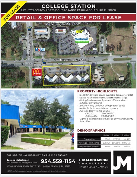 More Photos Of 2561-2575 County Road 220, Middleburg Unknown For Lease