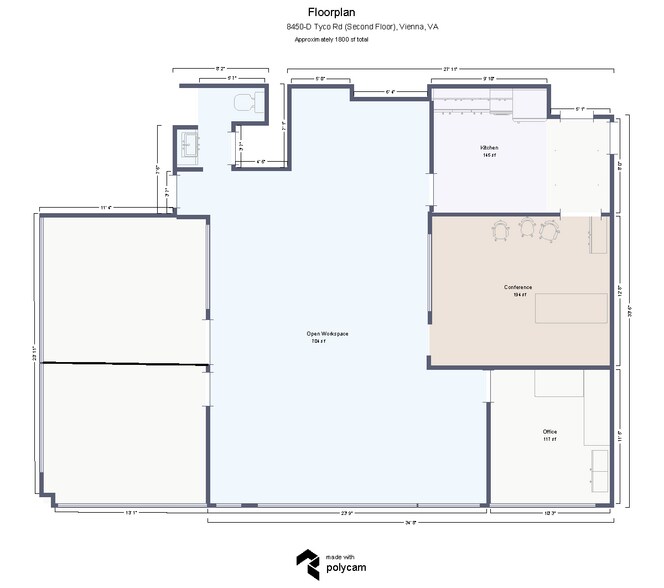 More Photos Of 8450-8456 Tyco Rd, Vienna Flex For Lease