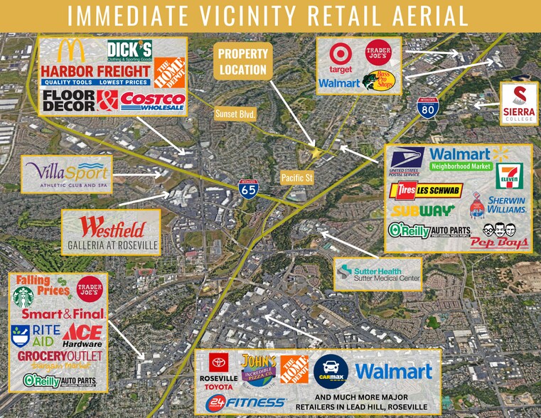 More Photos Of Pacific St @ Sunset Blvd, Rocklin Land For Sale