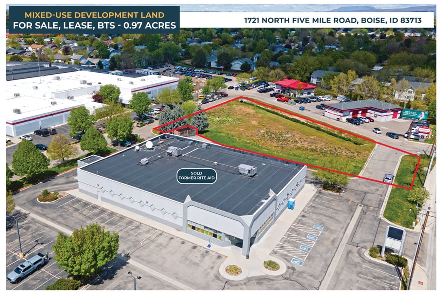 More Photos Of 1721 Five Mile rd, Boise Land For Lease