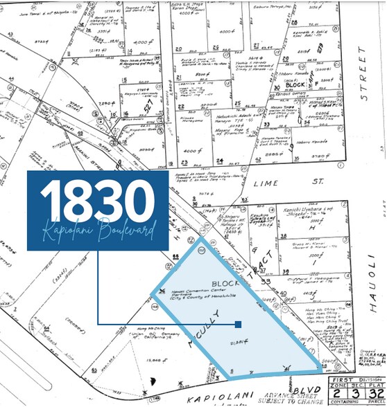 More Photos Of 1830 Kapiolani Blvd, Honolulu Land For Sale