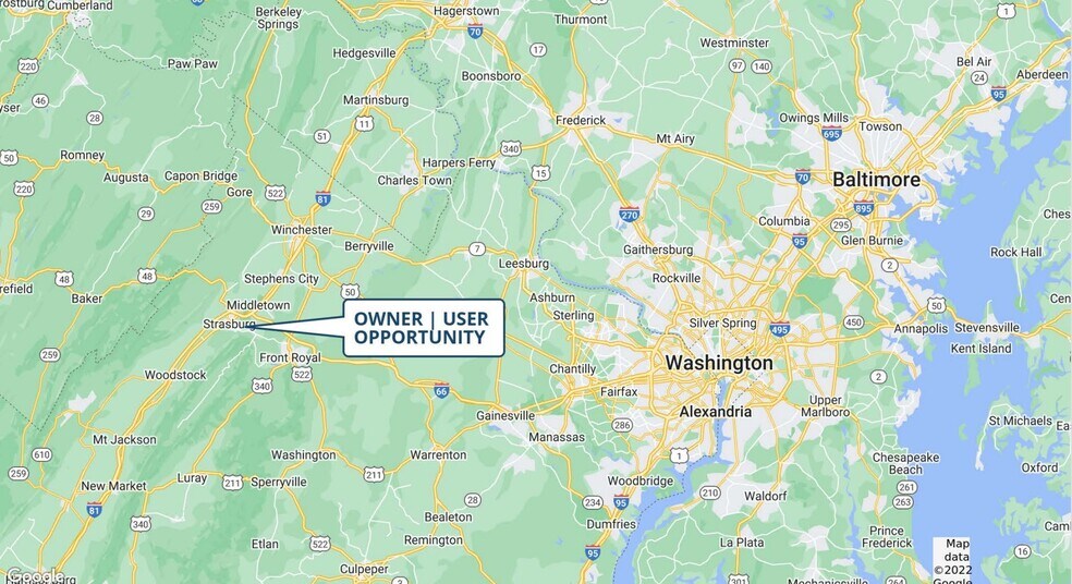 More Photos Of Old valley pike, Strasburg Land For Sale