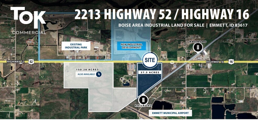 Primary Photo Of 2213 W Highway 52, Emmett Land For Sale