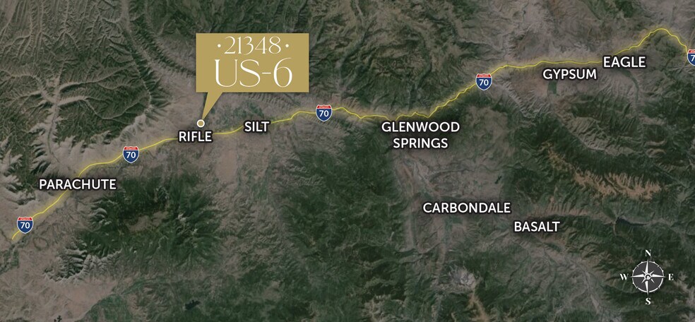 More Photos Of 21348 US-6, Rifle Land For Lease