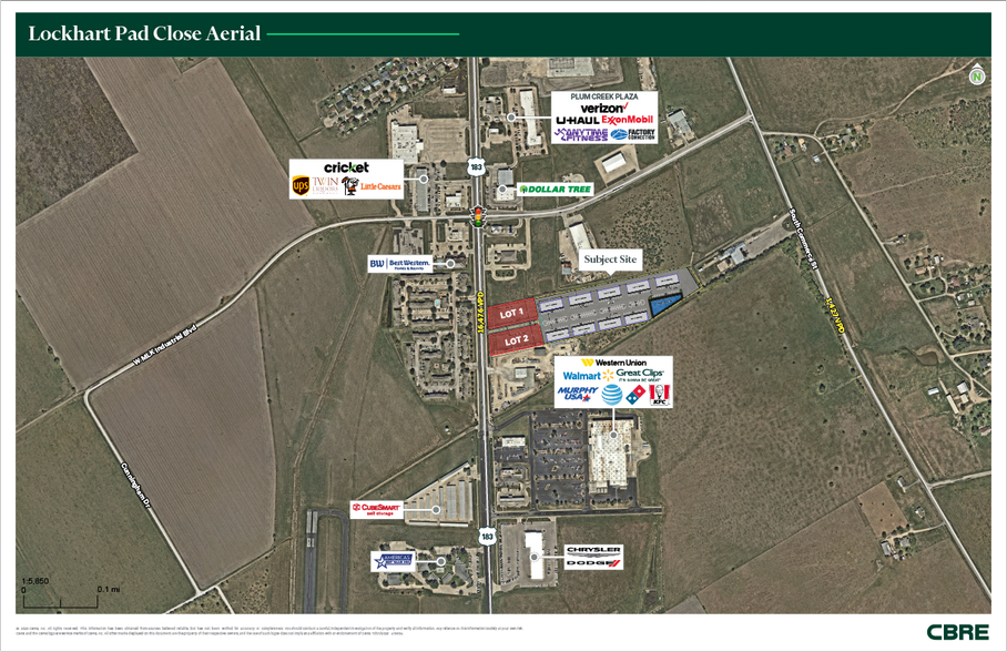 More Photos Of 1820 S Colorado St, Lockhart Land For Lease