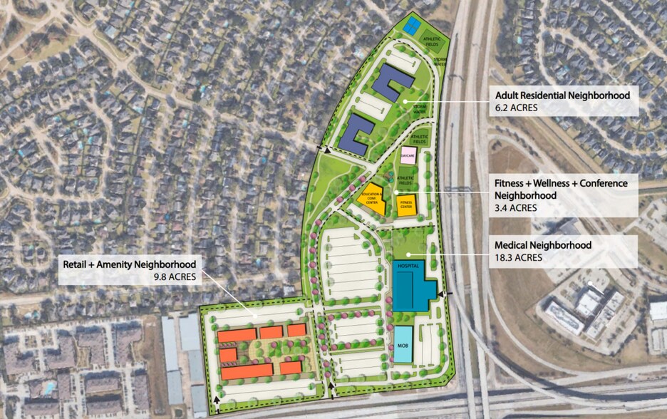 More Photos Of West Tollway & Grand Pkwy, Richmond Hospital For Lease