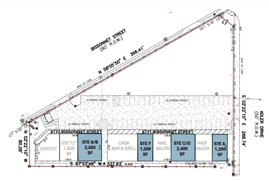 More Photos Of 5711-5713 Bissonnet St, Houston Unknown For Lease