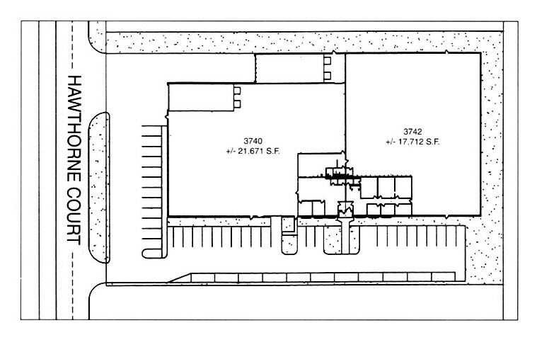 More Photos Of 3740-3742 Hawthorne Ct, Waukegan Warehouse For Lease