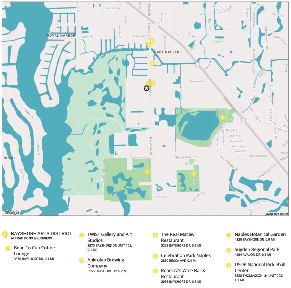 More Photos Of 3612 Bayshore Dr, Naples Land For Sale