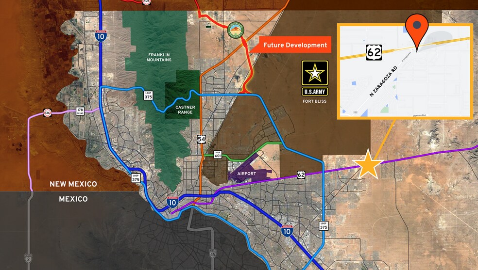 More Photos Of 13690 Montana Ave, El Paso Land For Sale