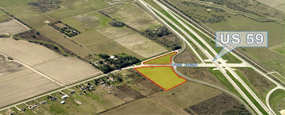 Primary Photo Of FM 360 Road, Beasley Land For Sale