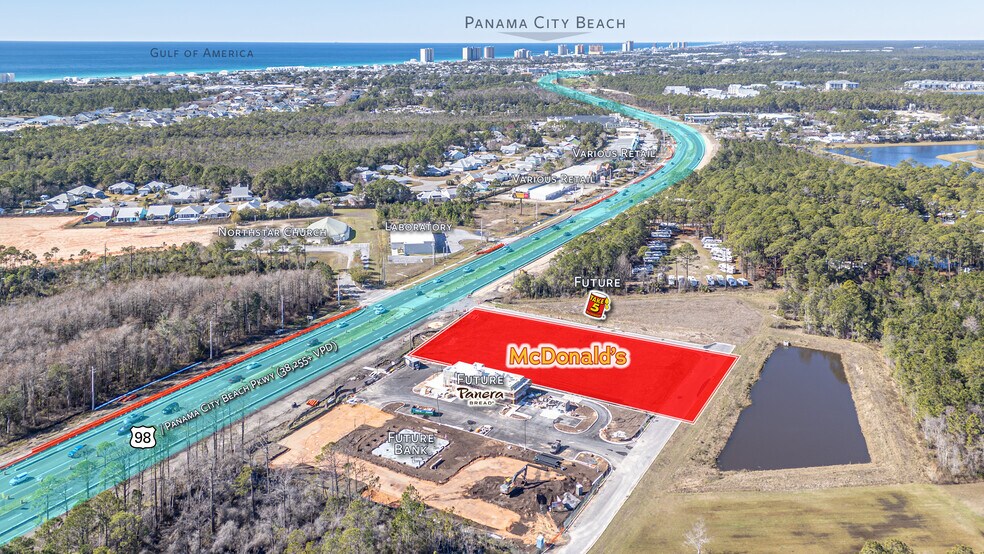 More Photos Of US-98 & N Alf Coleman Rd, Panama City Beach Freestanding For Sale