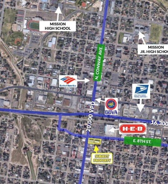 More Photos Of 708 N Conway Ave, Mission Freestanding For Lease