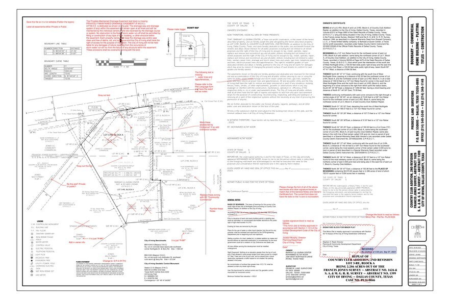 More Photos Of 2380 Northgate dr, Irving Land For Sale