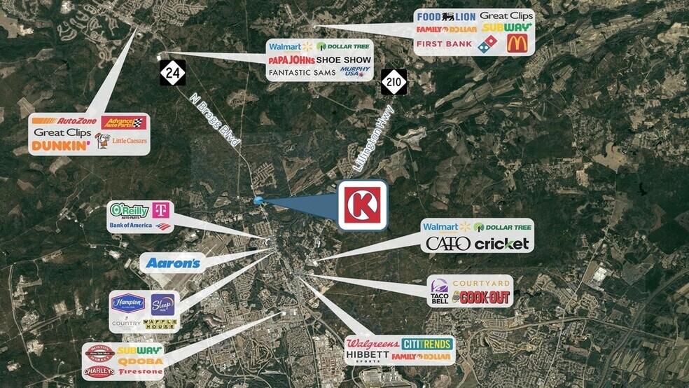 More Photos Of 1886 N Bragg Blvd, Spring Lake Convenience Store For Sale