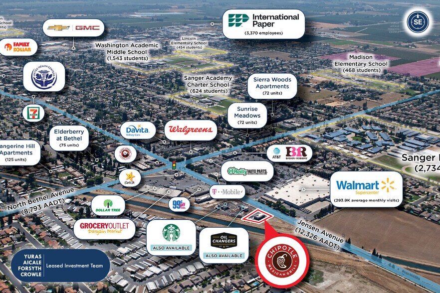 More Photos Of 2880 Jensen Ave, Sanger Fast Food For Sale