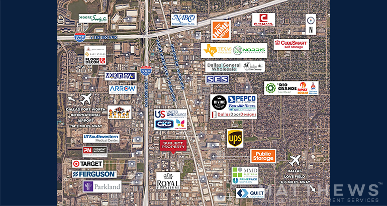 More Photos Of 11029 Shady Trl, Dallas Office For Sale