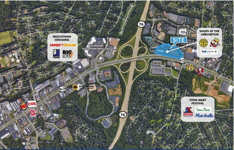 More Photos Of 9101-9111 Midlothian Tpke, Richmond Unknown For Lease