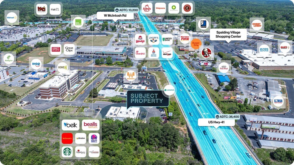 More Photos Of 1301 N Express Way, Griffin Bank For Sale